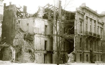 Дом по ул. Маразлиевской 42 после расчистки завалов